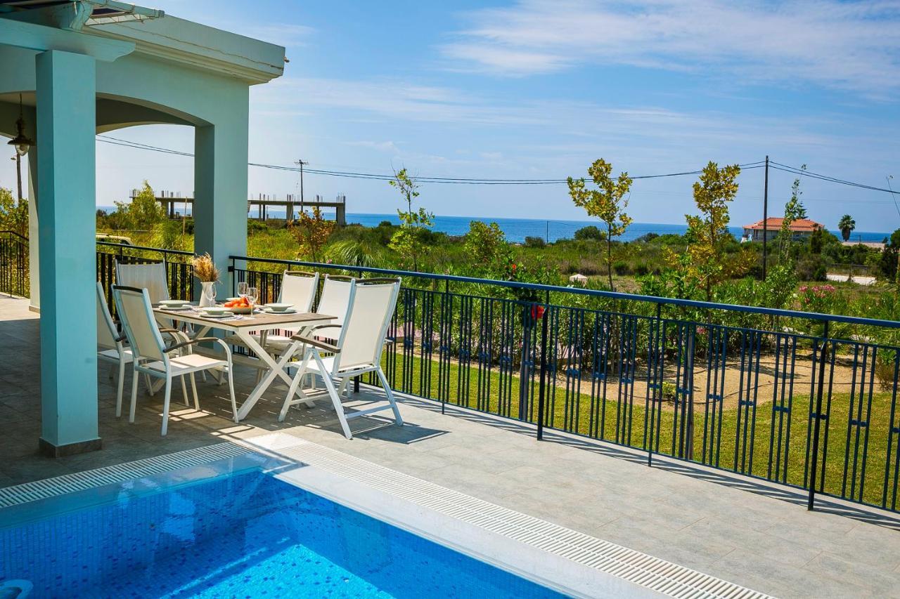 Seirios Luxury Villa 스보로나타 외부 사진