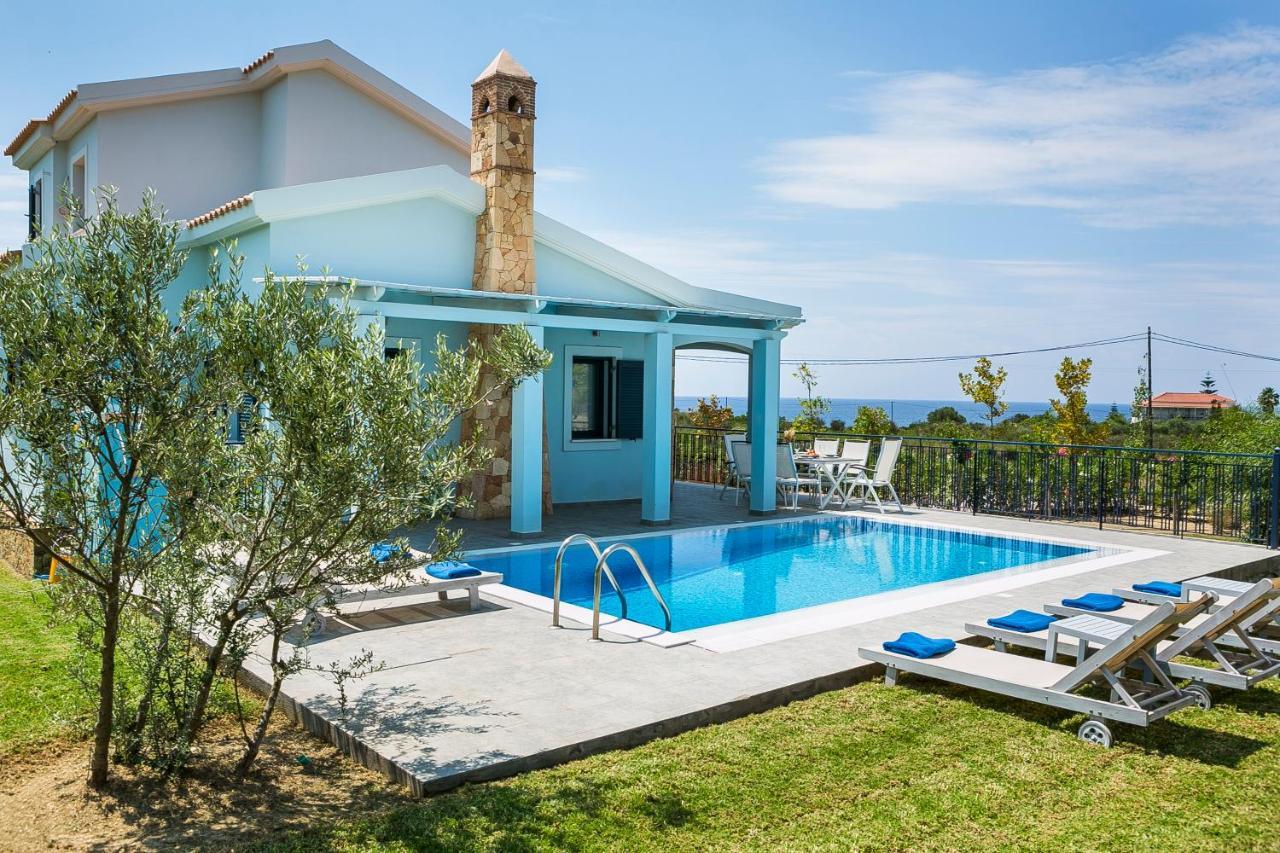 Seirios Luxury Villa 스보로나타 외부 사진